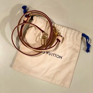 Louis Vuitton Leather Bag Strap
